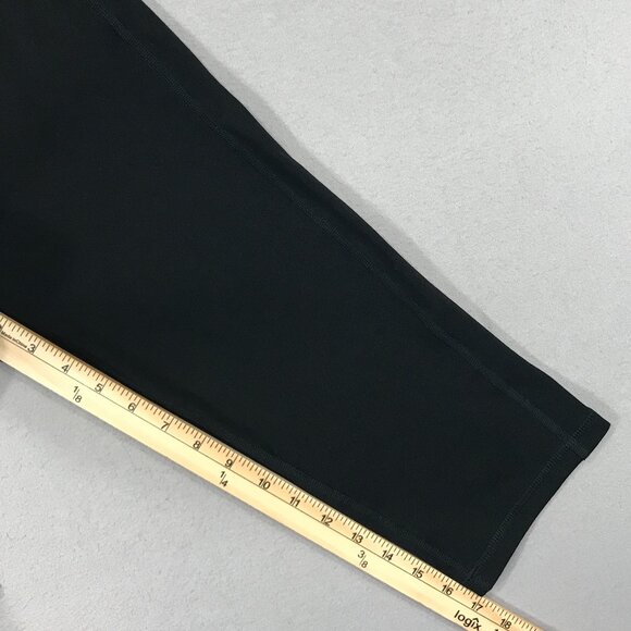 Danskin Now Leggings Women's Medium 8-10 Black Pull On Capri Fitted Workout Yoga - Picture 12 of 14